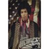 Jimi Hendrix - metalen bord