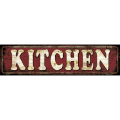 Kitchen - metalen bord