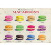 Macaroons - metalen bord