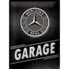 Mercedes Garage - metalen bord