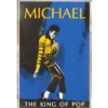Michael Jackson King of Pop - metalen bord