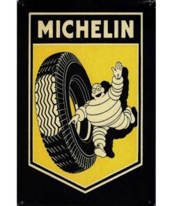 Michelin - metalen bord