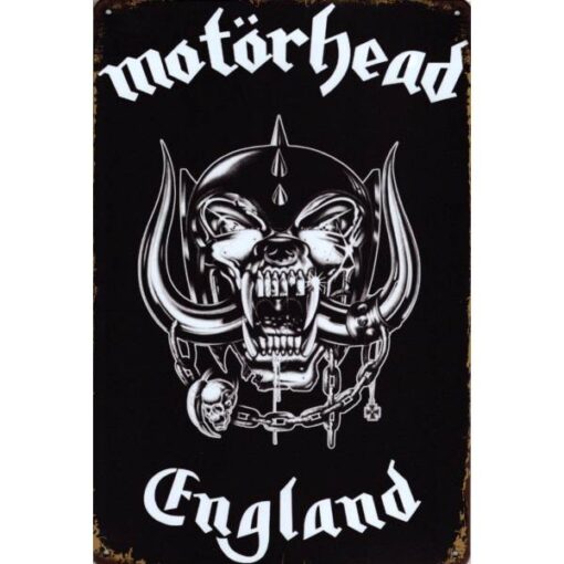 Motorhead England - metalen bord