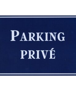 Parking Prive - metalen bord
