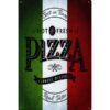Pizza best in town - metalen bord