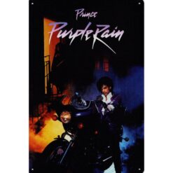 Prince Purple Rain - metalen bord