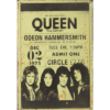 Queen Ticket - metalen bord
