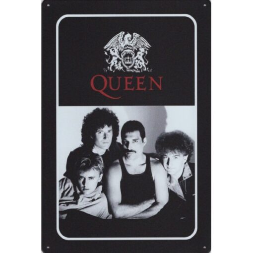 Queen - metalen bord