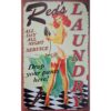 Red's Laundry - metalen bord