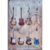 Rock n Roll Gitars - metalen bord