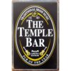 Temple Bar pub of the year - metalen bord