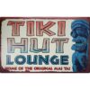 Tiki Hut Lounge - metalen bord