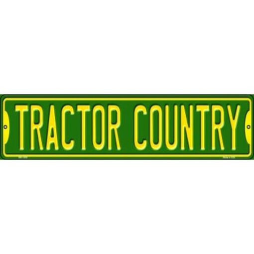Tractor Country - metalen bord