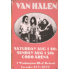 Van Halen - metalen bord