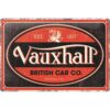 Vauxhall - Vintage Oval - metalen bord