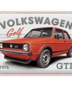 Volkswagen Golf GTI 1976 - metalen bord