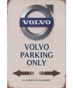 Volvo Parking - metalen bord