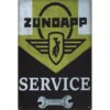 Zundapp Service Tang - metalen bord