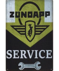 Zundapp Service Tang - metalen bord