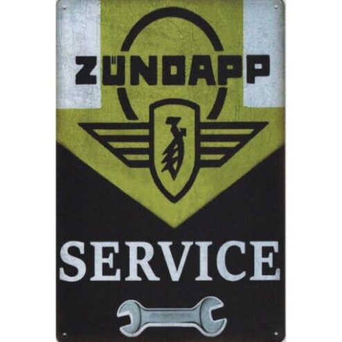 Zundapp Service Tang - metalen bord