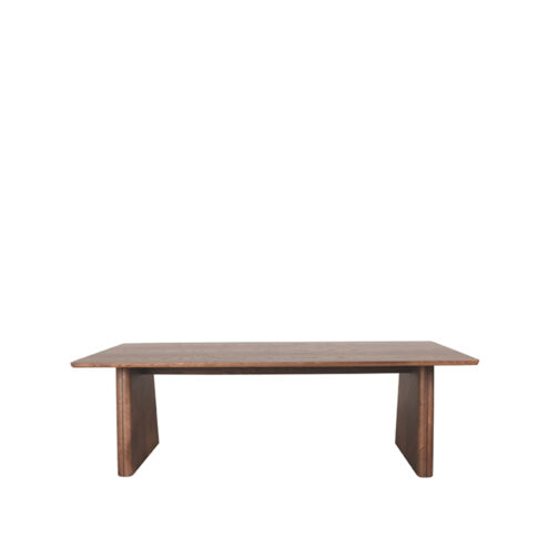 Eettafel Lucia Bruin Eikenhout 240cm