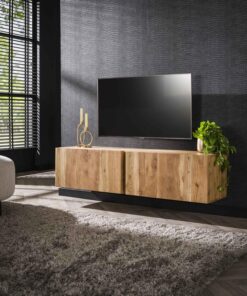 Razputin Zwevend tv meubel acacia naturel 150cm