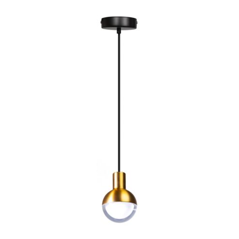 James 1-lichts hanglamp goud