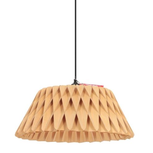 Hanglamp Maze 1-lichts licht hout