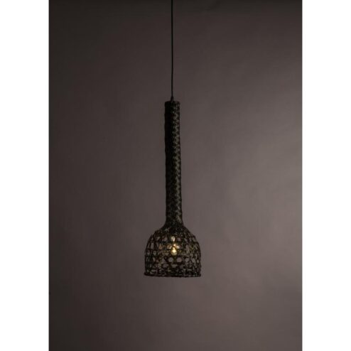 Hanglamp Boo Zwart Bamboe