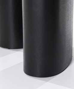 Diego Eettafel zwart Eikenhout 220 cm