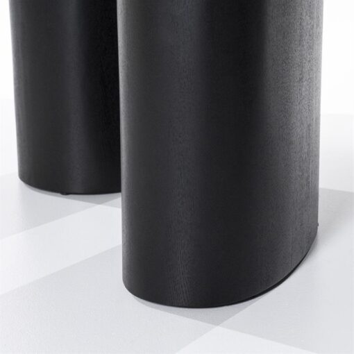Diego Eettafel zwart Eikenhout 220 cm
