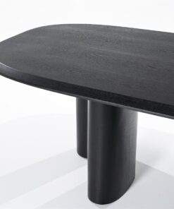 Diego Eettafel zwart Eikenhout 300 cm