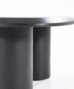 Diego Salontafel zwart Eikenhout 106 cm