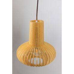 Tess 1-lichts Hanglamp hout bol