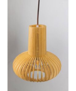 Tess 1-lichts Hanglamp hout bol