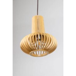 Tess 1-lichts Hanglamp hout bol