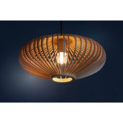 Tess 1-lichts plafondlamp hout 30cm