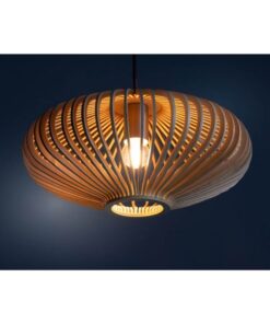Tess 1-lichts plafondlamp hout 30cm