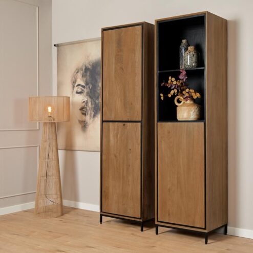 Boekenkast Sindacco Naturel open 60 cm