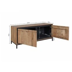 Sindacco Tv meubel Mangohout 120 cm (2)
