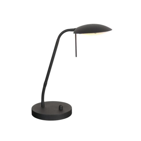 Fargo 1-lichts Bureaulamp Zwart