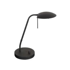 Fargo 1-lichts Bureaulamp Zwart