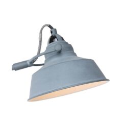 Ross 1-lichts Bureaulamp Grijs