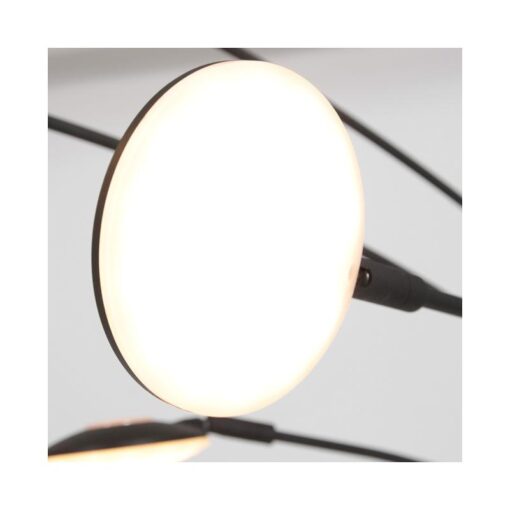 Cinco 5-lichts Vloerlamp Zwart