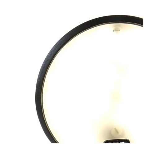 Coraline 1-lichts Wandlamp Zwart