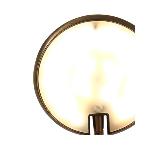Coraline 1-lichts Bureaulamp Brons