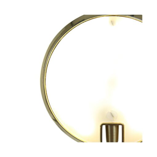 Coraline 1-lichts Bureaulamp Messing