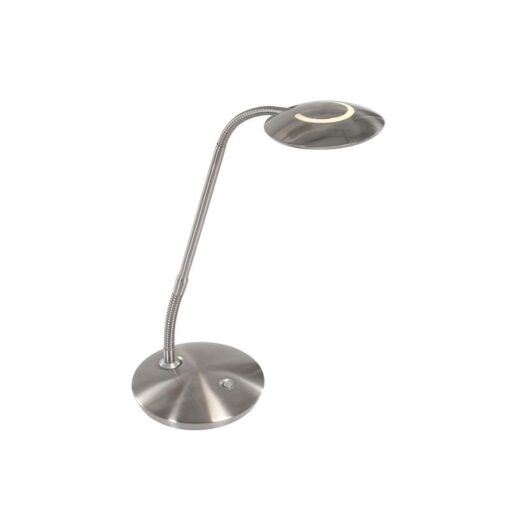 Coraline 1-lichts Bureaulamp Staal
