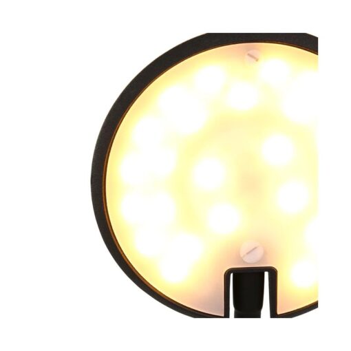 Coraline 1-lichts Bureaulamp Zwart