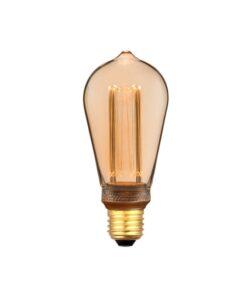 Led lamp Kooldraad Druppel E27 Amber 3 standen